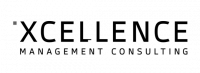 xcellence logo black with claim cmyk.